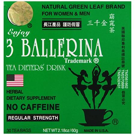 3 Ballerina Tea - Regular Strength