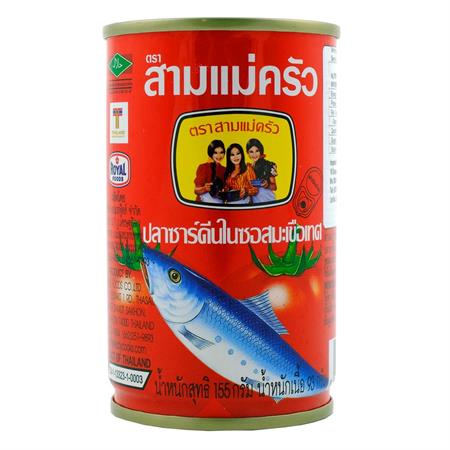 3 Lady Sardines in Tomato Sauce 155g