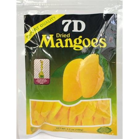 7D Dried Mangoes 100g