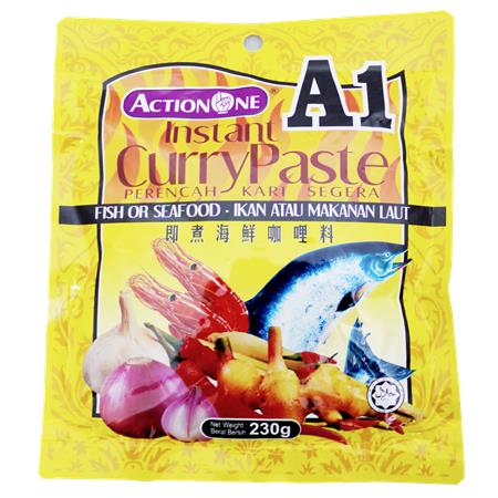 Action One Instant Curry Paste for Seafood 230g