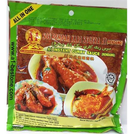 Action One Instant Curry Sauce for Rendang 230g