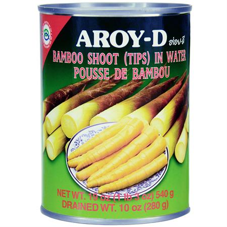 Aroy-D Bamboo Shoot in Water Tips 540g