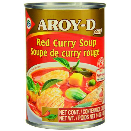 Aroy-D Red Curry Soup 400ml