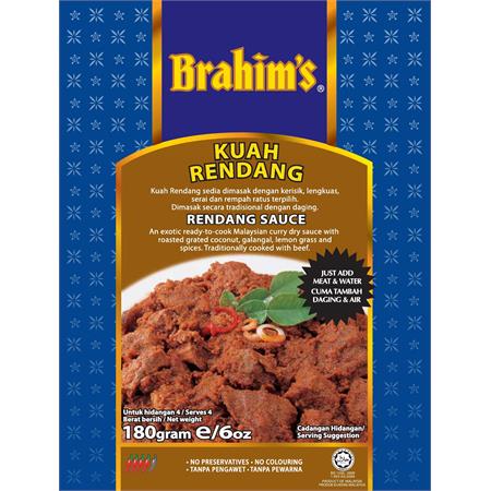 Brahim's Rendang Sauce 180g