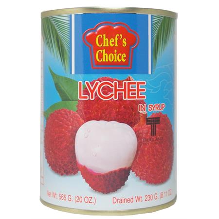 CHEF'S CHOICE Lychee in Syrup 565g