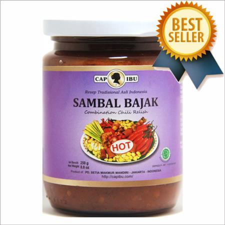 Cap Ibu Sambal Bajak Hot 260g