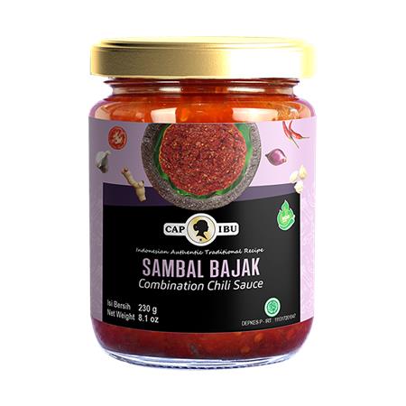 Cap Ibu Sambal Bajak Mild 260g