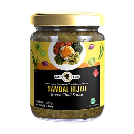 Cap Ibu Sambal Hijau Hot 220g