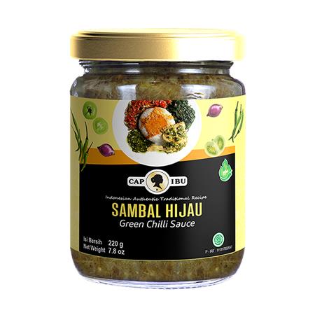 Cap Ibu Sambal Hijau Mild 220g