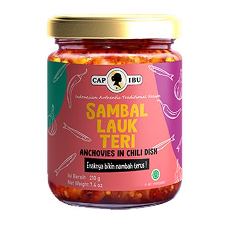 Cap Ibu Sambal Lauk Teri 210g