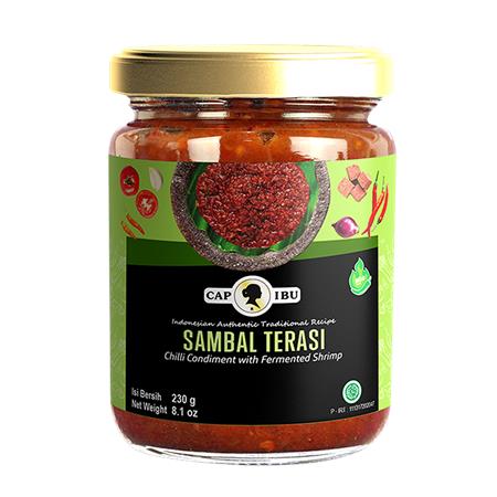 Cap Ibu Sambal Terasi Mild 230g