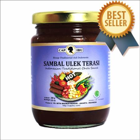 Cap Ibu Sambal Ulek Terasi Hot 250g