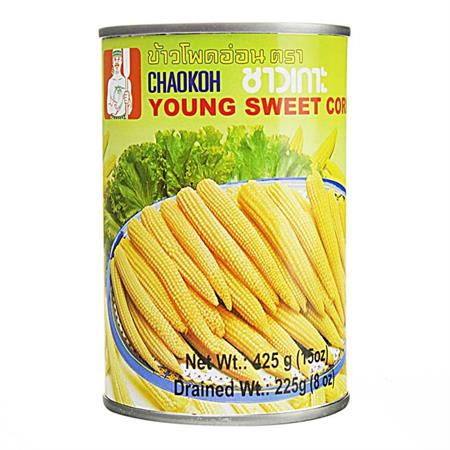 Chaokoh Young Sweet Corn 425g