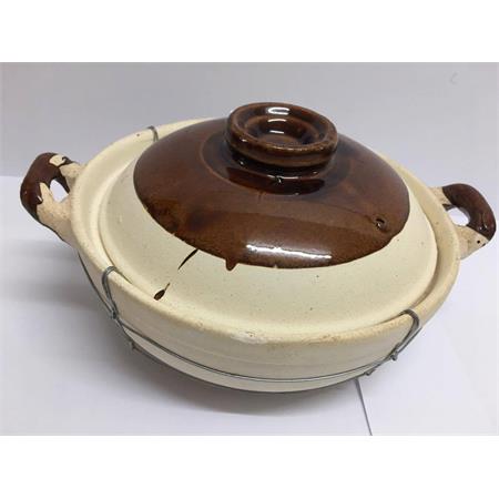 Clay Pot Double Handle 22cm