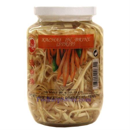 Cock Brand Krachai Strips in Brine 454g