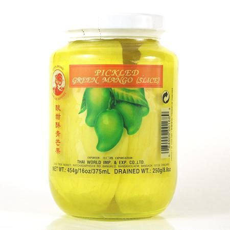 Cock Brand Pickled Green Mango Slices 454g