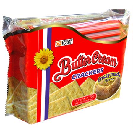 Croley Foods Butter Cream Crackers Ensaymada 250g