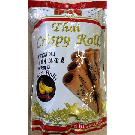 Dee Thai Crispy Roll Banana 150g