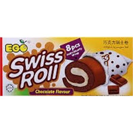 Ego Swiss Roll Chocolate 176g