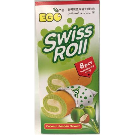 Ego Swiss Roll Cocopandan 176g