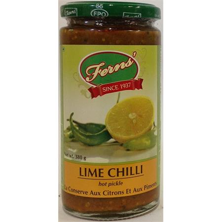 Ferns' Lime Chilli Pickle (Hot) 380g