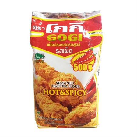 Gogi Seasoned Tempura Flour Hot & Spicy 500g