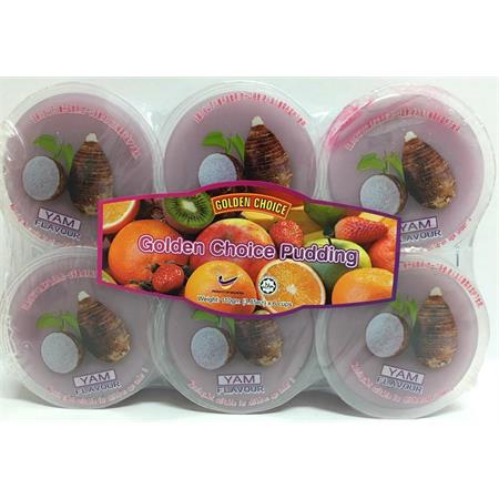 Golden Choice Pudding Yam with Nata de Coco 110g x 6