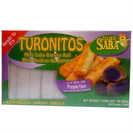 Golden Saba Turonitos with Ube 454g