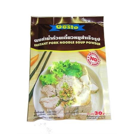 Gosto Instant Pork Noodle Soup Powder 150g