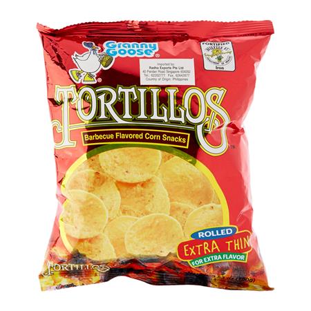 Granny Goose Tortillos BBQ Flavour 100g