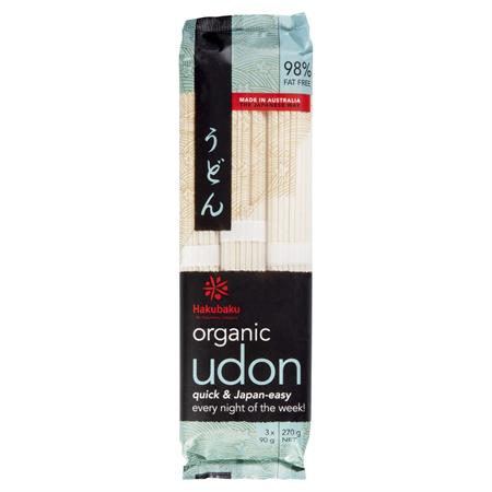 Hakubaku Organic Udon Noodles 270g