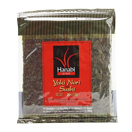 Hanabi Yaki Nori for Sushi 25g