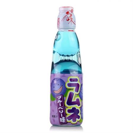 Hata Ramune Blueberry Flavor 200ml