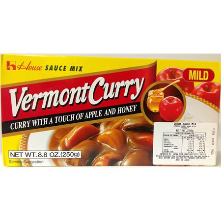 House Vermont Curry Sauce Mix Mild 250g