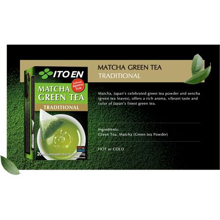 Ito En Matcha Green Tea Traditional 20 TB