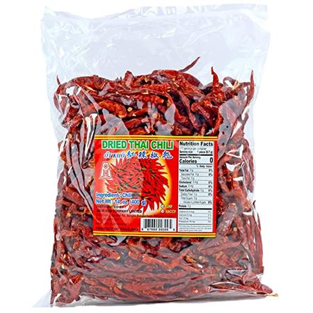 Jack Hua Dried Thai Chilli 500g