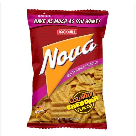 Jack n' Jill Nova Chips Country Cheddar 160g