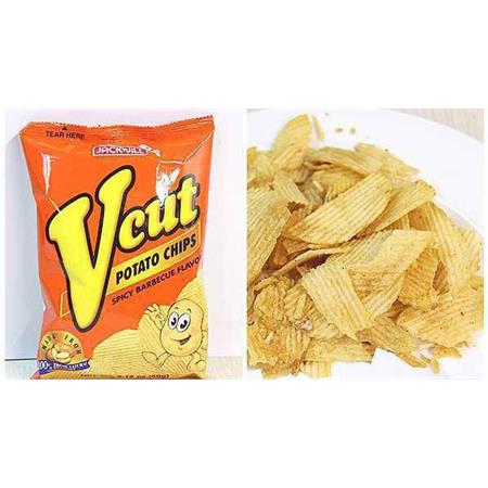 Jack n' Jill V-Cut Potato Chips BBQ Flavour 155g