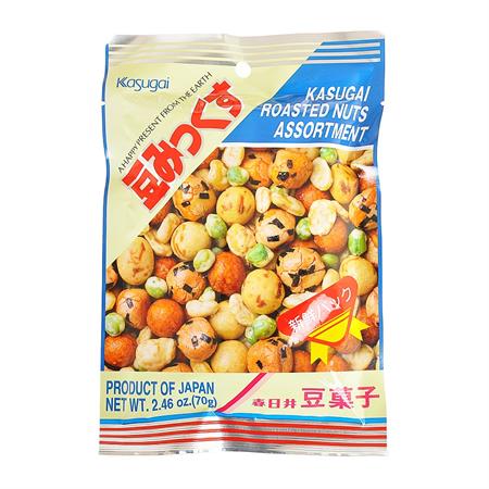 KASUGAI Roasted Nuts Assorted 63g