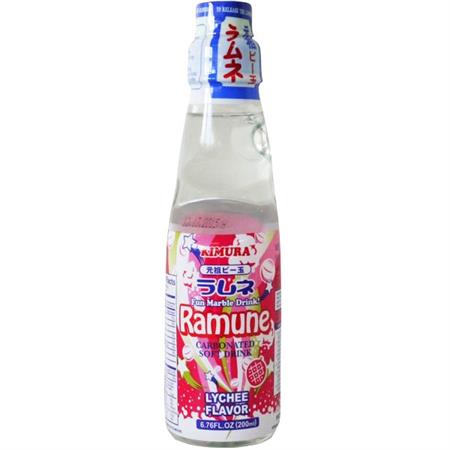 Kimura Ramune Lychee Flavor 200ml