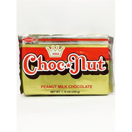 King Choc Nut Peanut Milk Chocolate 220g