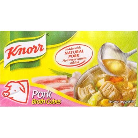 Knorr Broth Cubes Pork 60g