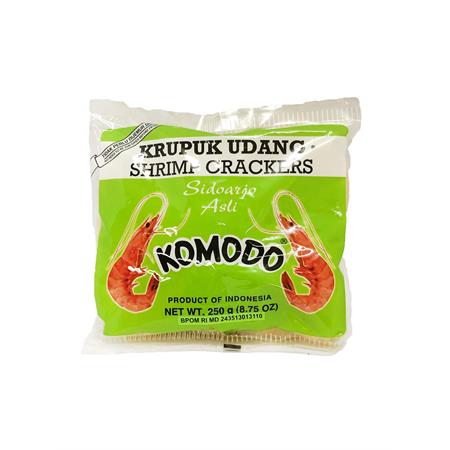 Komodo Shrimp Crackers Green Bag 250g