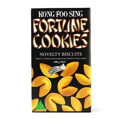 Kong Foo Sing Fortune Cookies 100g