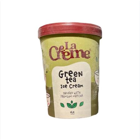 La Creme Green Tea Ice Cream 1L