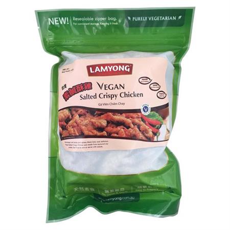 Lamyong Vegan Salted Crispy Chicken 600g