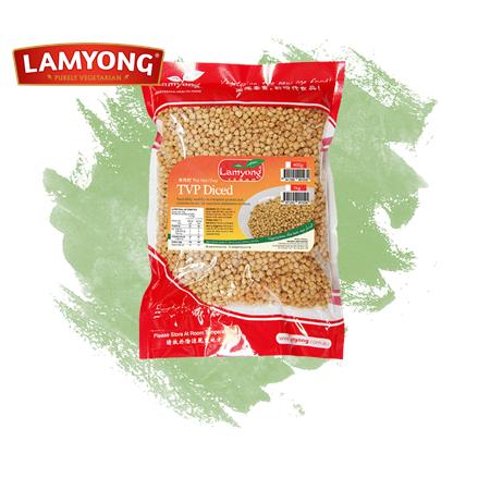 Lamyong Vegan TVP Diced 400g