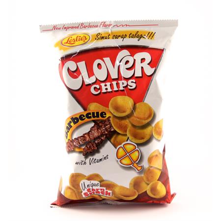 Leslie's Clover Chips BBQ 155g