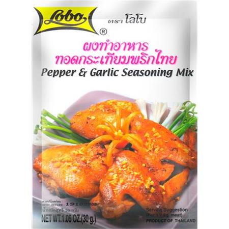 Lobo Pepper & Garlic Seasoning Mix 30g