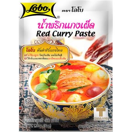 Lobo Red Curry Paste 50g